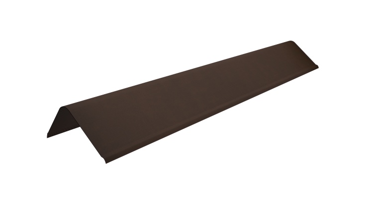 Щипец черепица Ондулин, коричневый