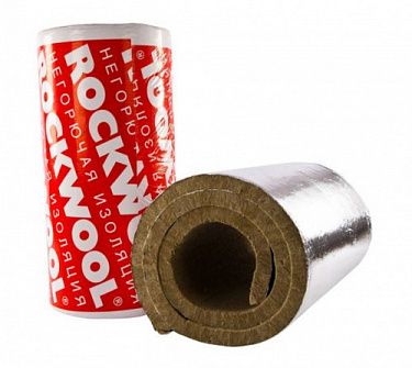 Утеплитель Rockwool Ламелла Мат L Кашированный фольгированный 3000х1000х80 мм