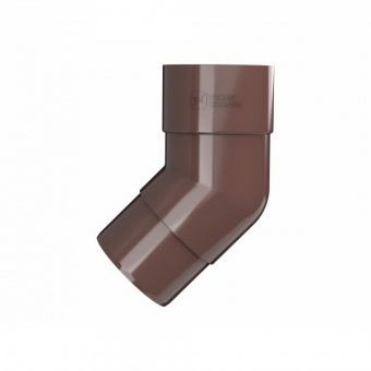 Колено трубы 135 градусов ТЕХНОНИКОЛЬ, коричневый
