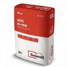 SMESIT Цементно-песчаная смесь М-100 25 кг. (зимняя)