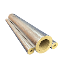 Цилиндры минераловатные тепло и звукоизоляционные огнезащитные EURO-ШЕЛЛ Ц 80/Ф, 1000x21x30